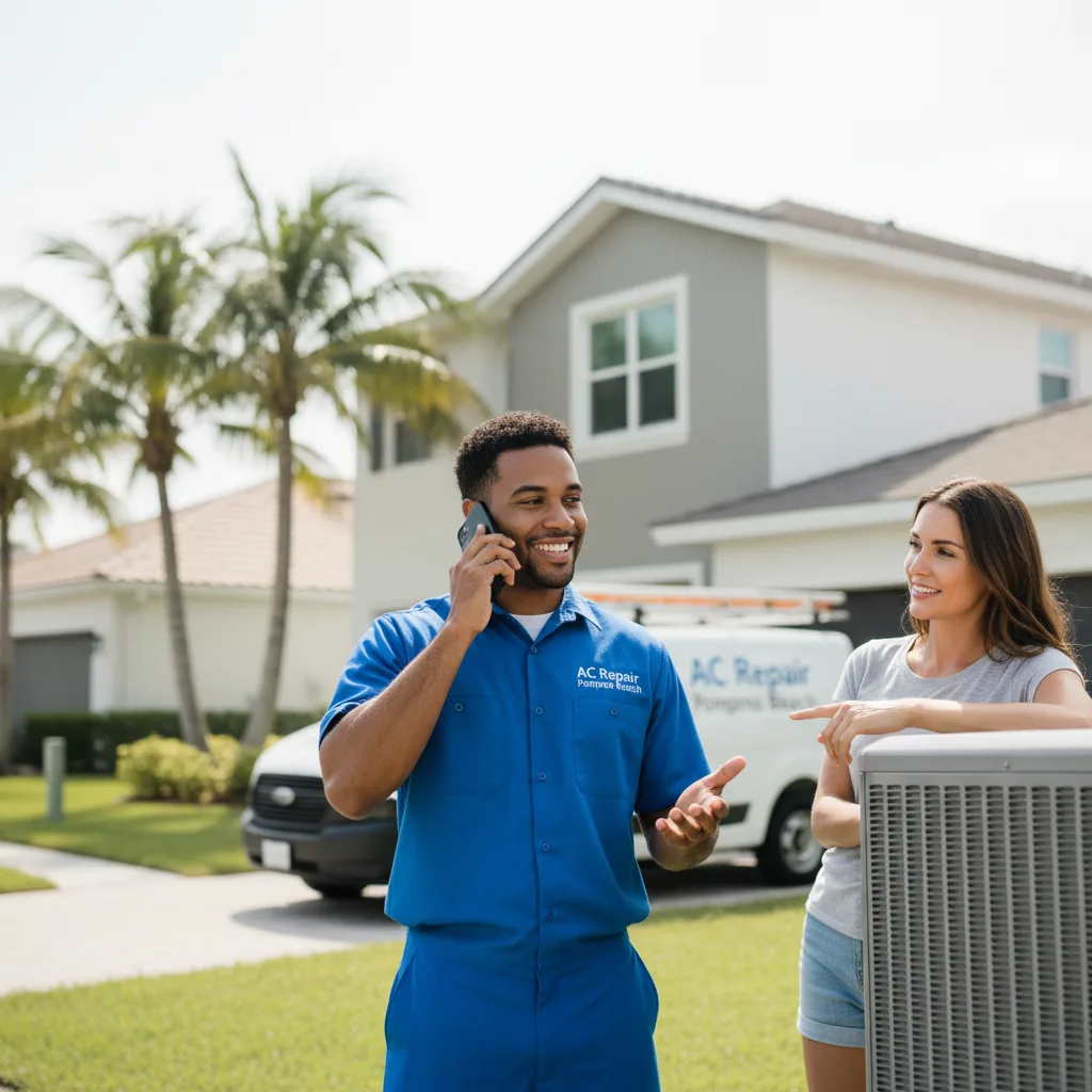AC Repair Pompano Beach customer support in North Lauderdale